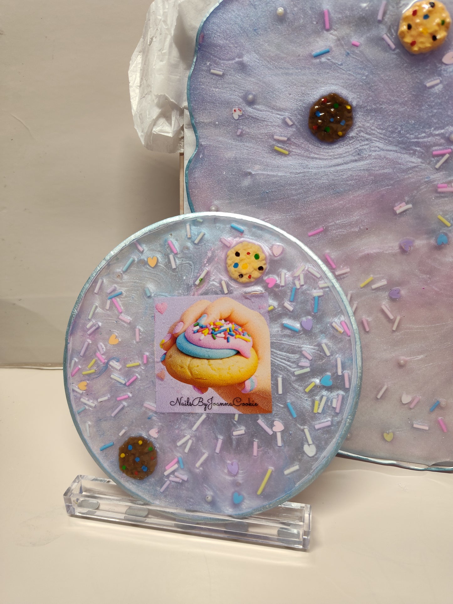 Paint mixing plate