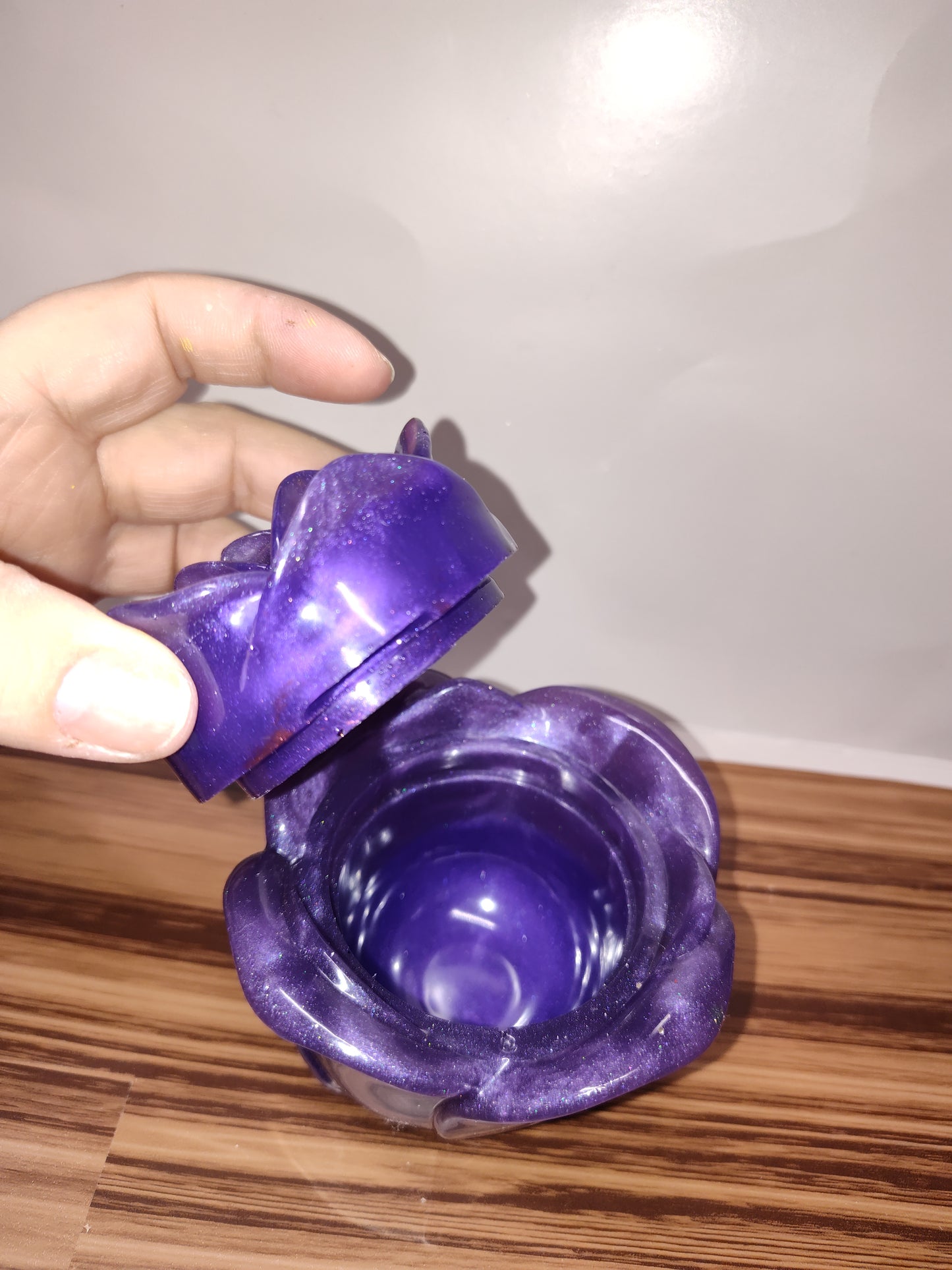 Rose trinket dish